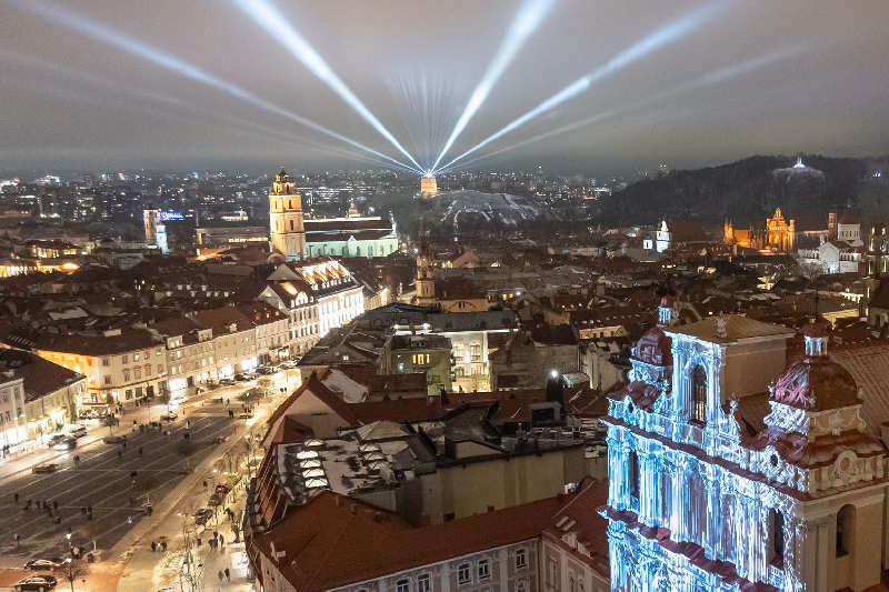Festiwal Świateł w Wilnie