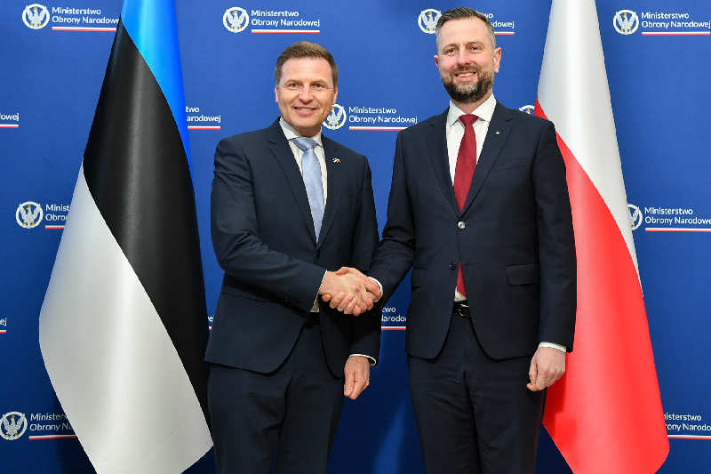 Spotkanie ministrów obrony Polski i Estonii